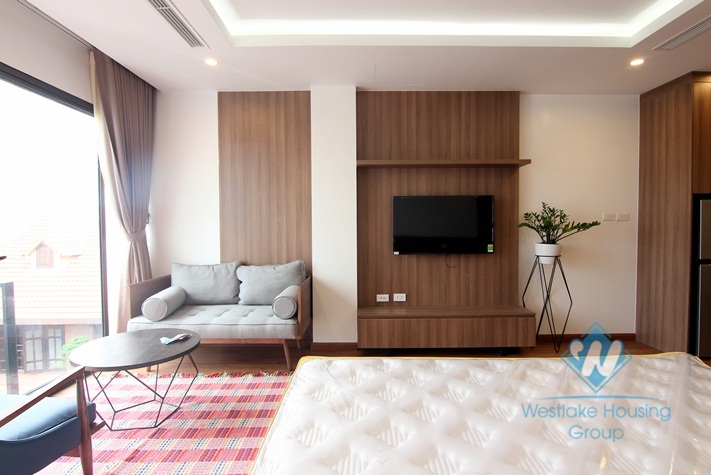 Spacious studio with lakeview for rent in Tay Ho, Hanoi.